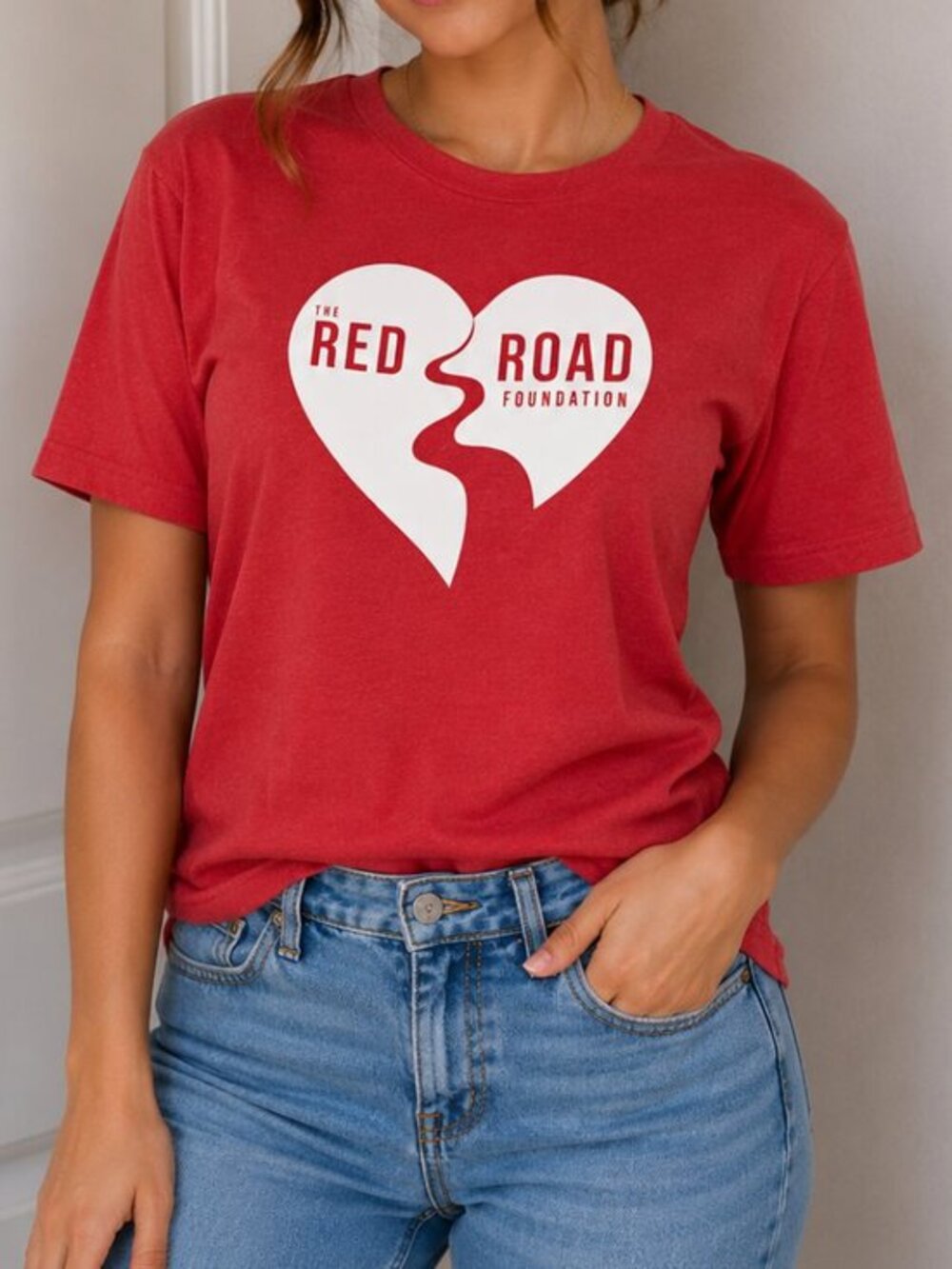 New Red Road Foundation short sleeve t-shirt size small